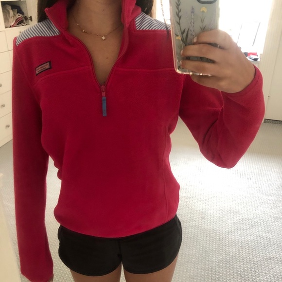 Vineyard vines fleece quarter zip - Picture 3 of 4
